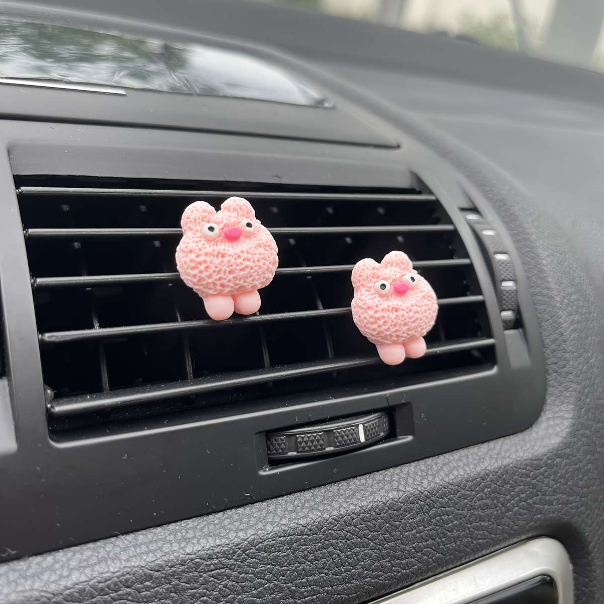 Car Interior Decor Style White 2Pcs