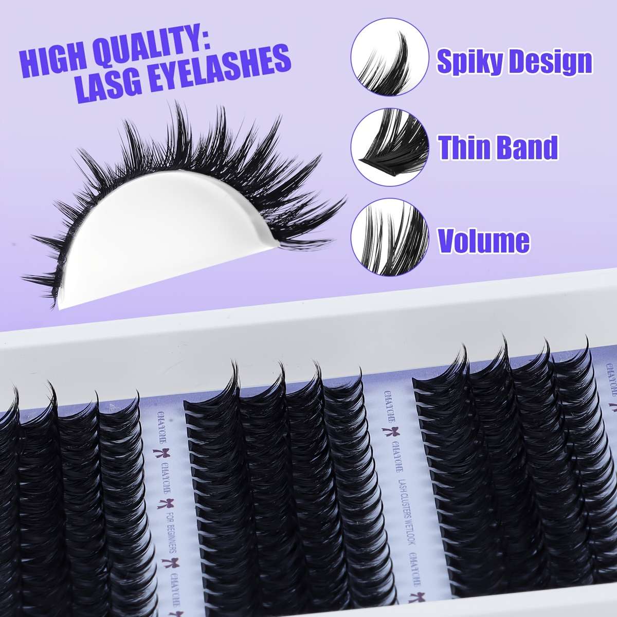 False Eyelashes Model Diy Set 1048 Greeting Card