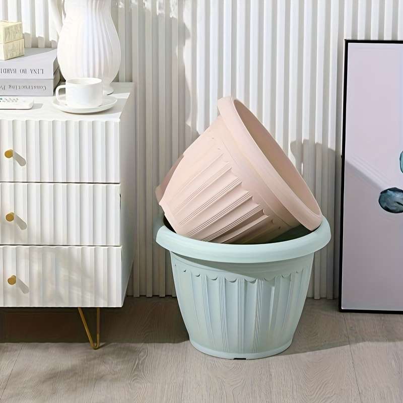 Flowerpot Color Pinkgreenblue Quantity6Pcs