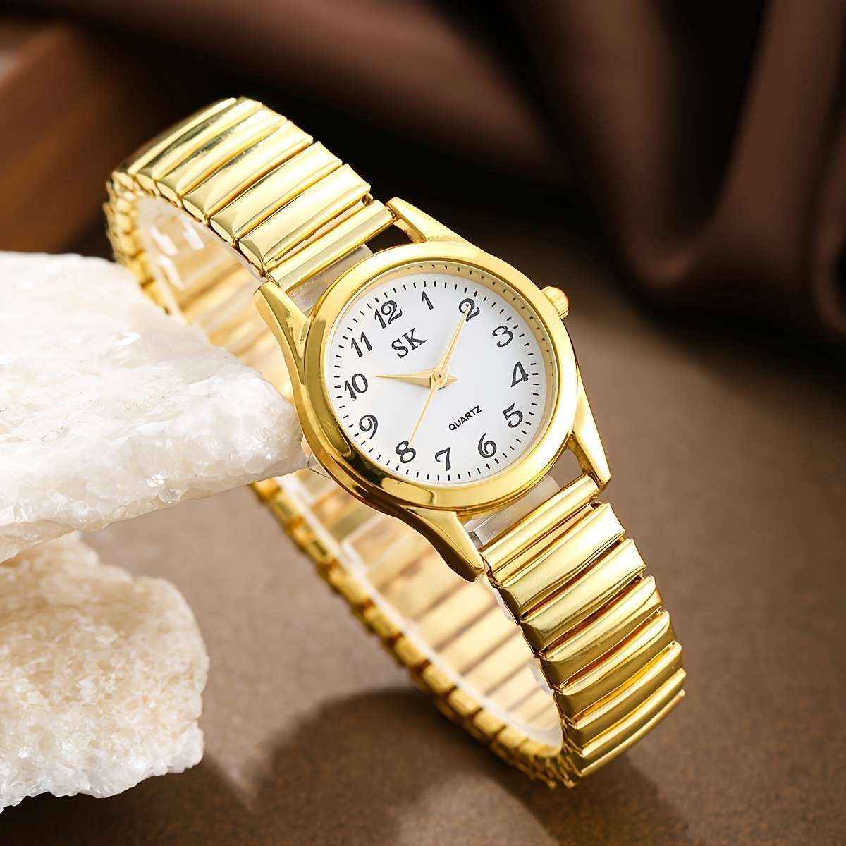 6Pcs Multifunctional Women Watches Quartz Movements Alloy Cases Square Ladies