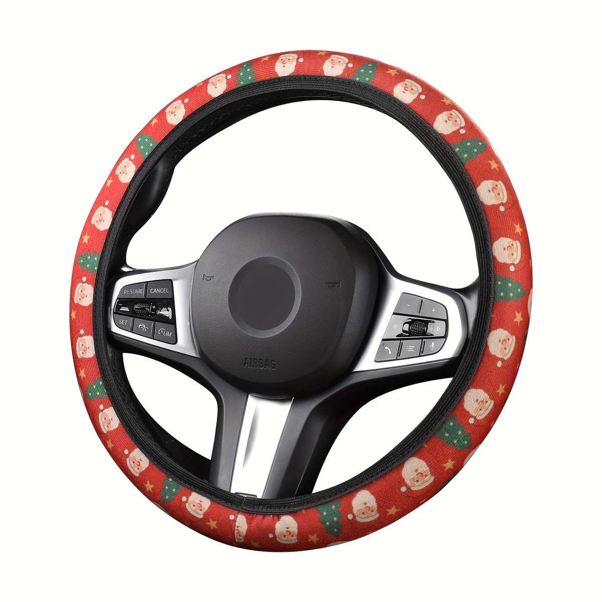 Car Steering Wheel Cover Green