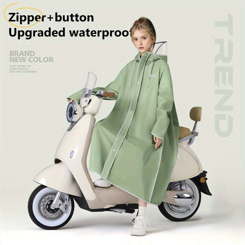 Raincoat White Size M