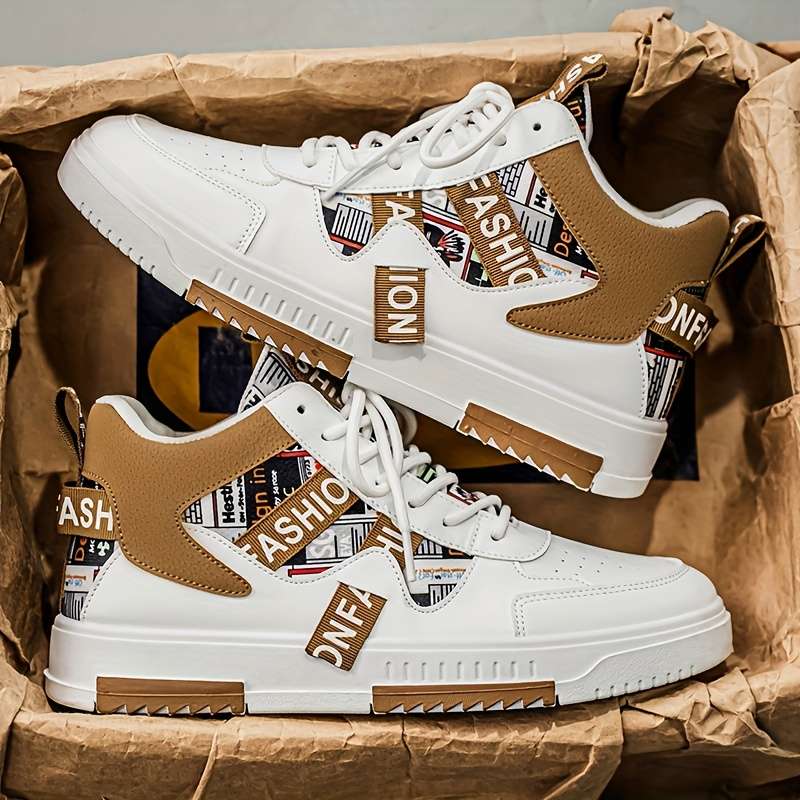 Sneakers Color White And Black Sizeuk 7