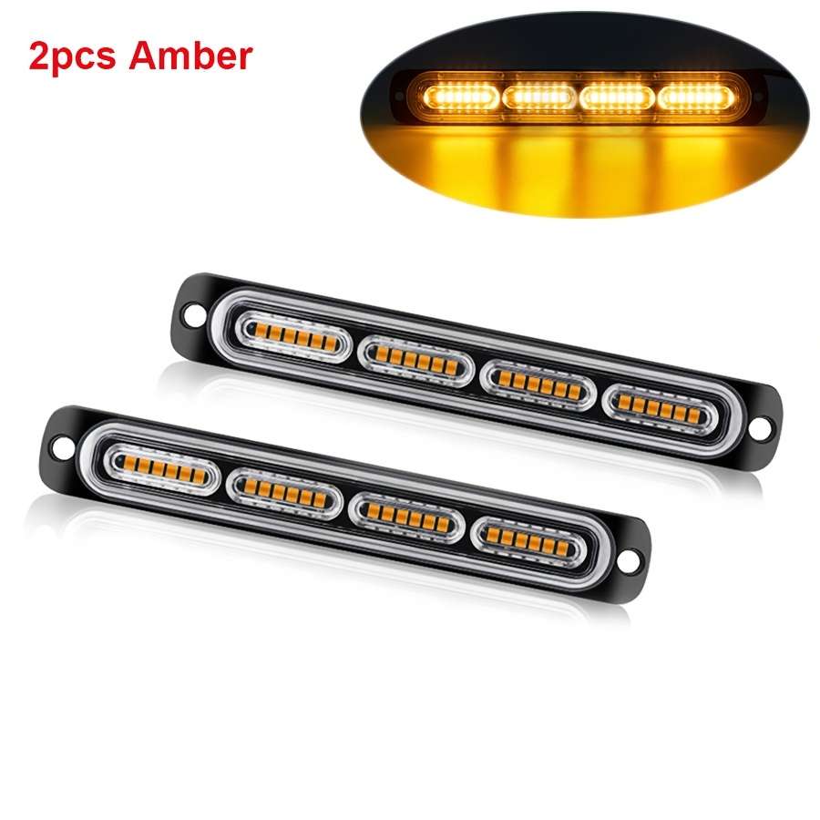 Car Lights Items 2Pcs Yellow