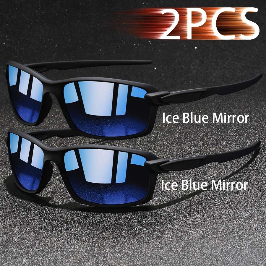 Cycling Glasses Color 2Pcs*Icebluemirror
