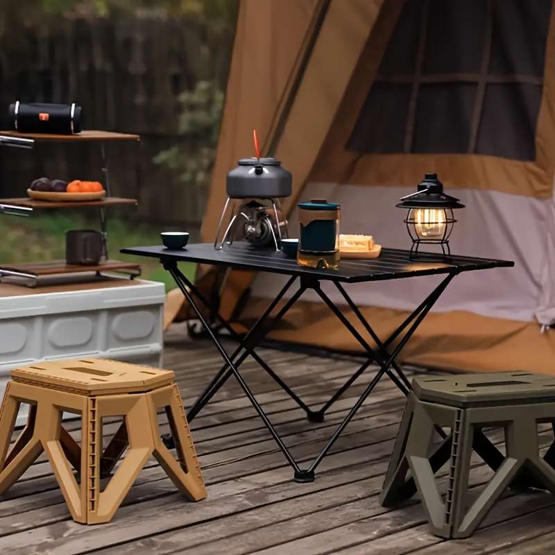 Durable 1 Portable Outdoor Table Foldable Stainless Steel Table Camping