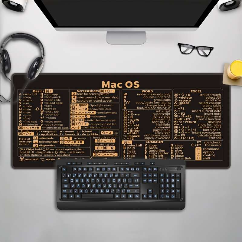 Mouse Pad Size 31.4X15.7Inch
