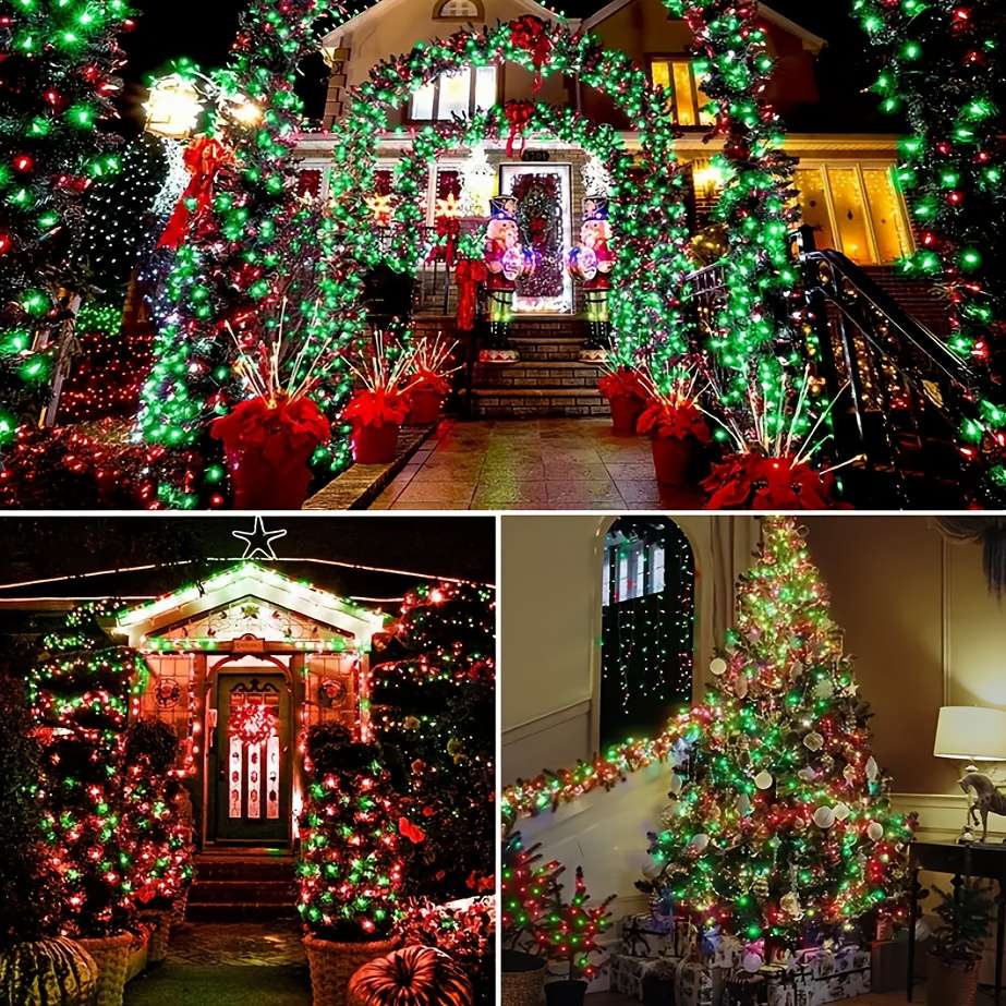 String Lights Color Red Green Size2Pc7M50Led