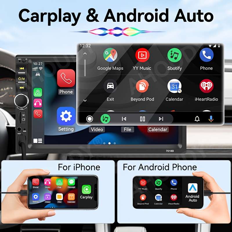 Car Audio  Entertainment System Model 7Inch Radio