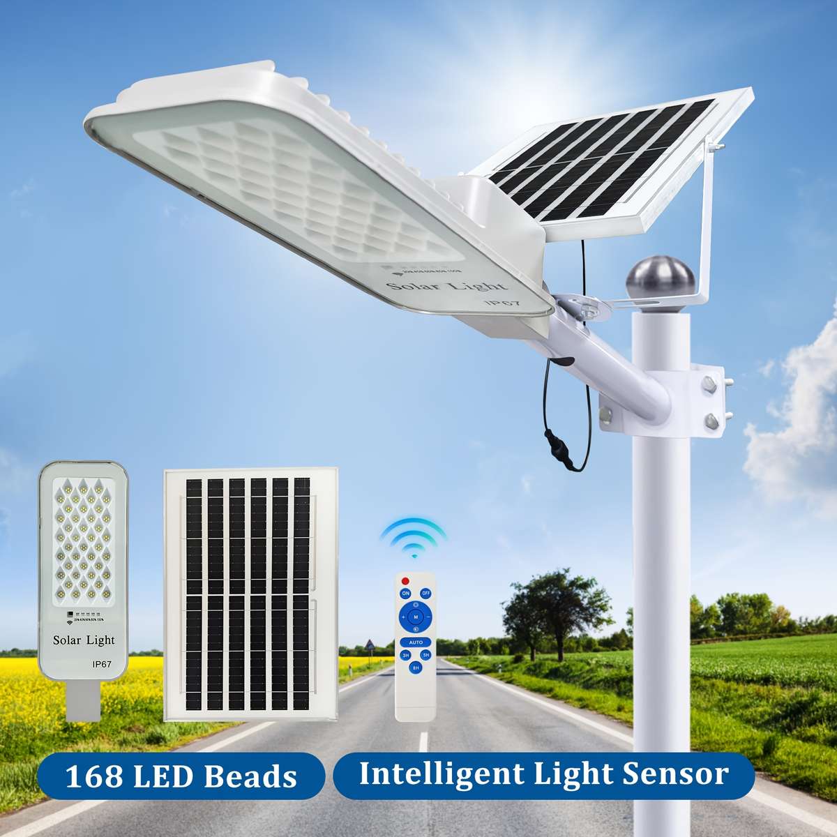 Solar Emergency Lights Style 5000Mah168 Beads