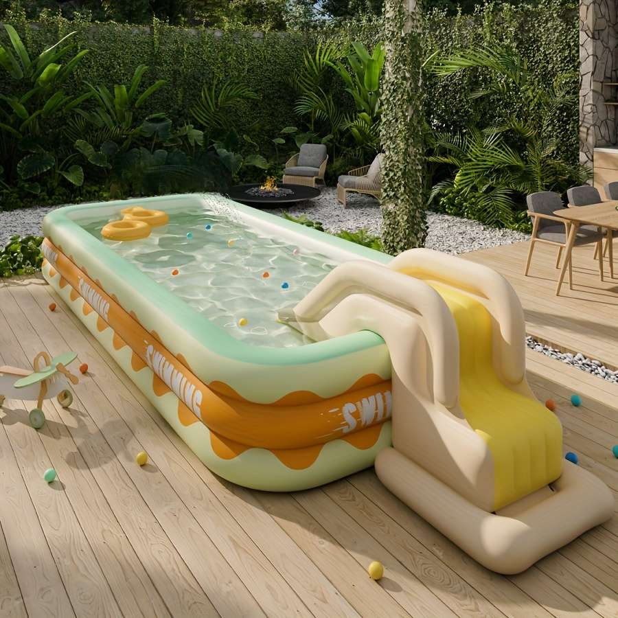 Swimming Pool Model 3 Meters 3 Layers Plus Slide