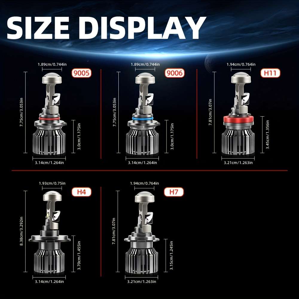 Car Lights Model H4