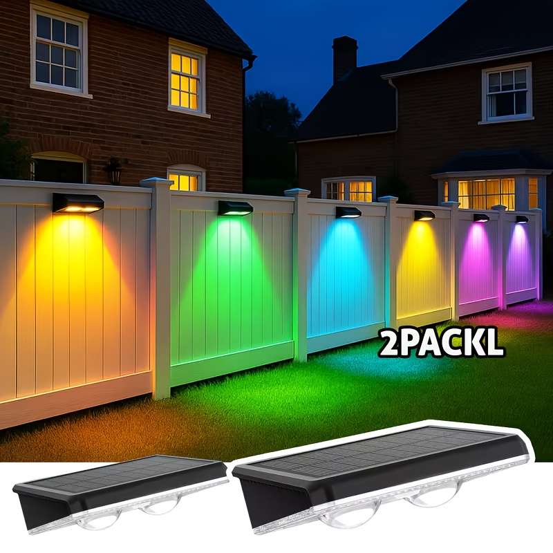 Solar Emergency Lights Color Rgb Color Quantity2Pack