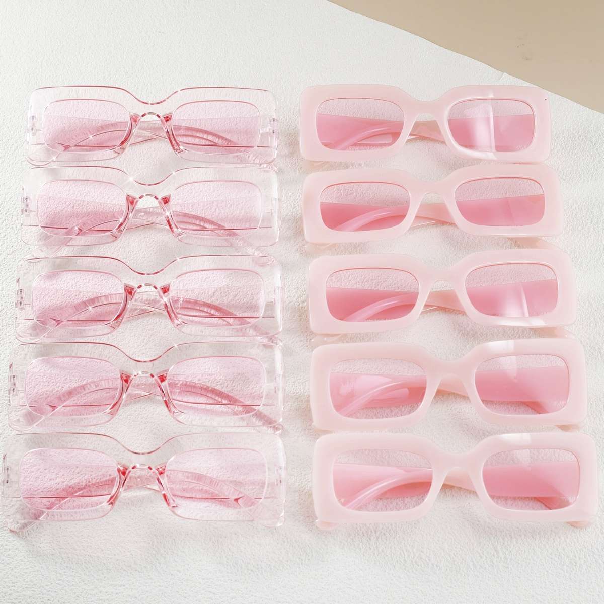 Glasses Color 3398 5F Translucent Powder5F Jelly Powder