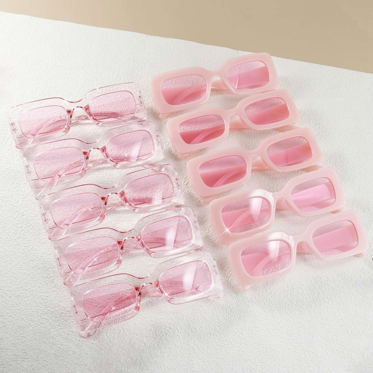 Glasses Color 3398 5F Translucent Powder5F Jelly Powder