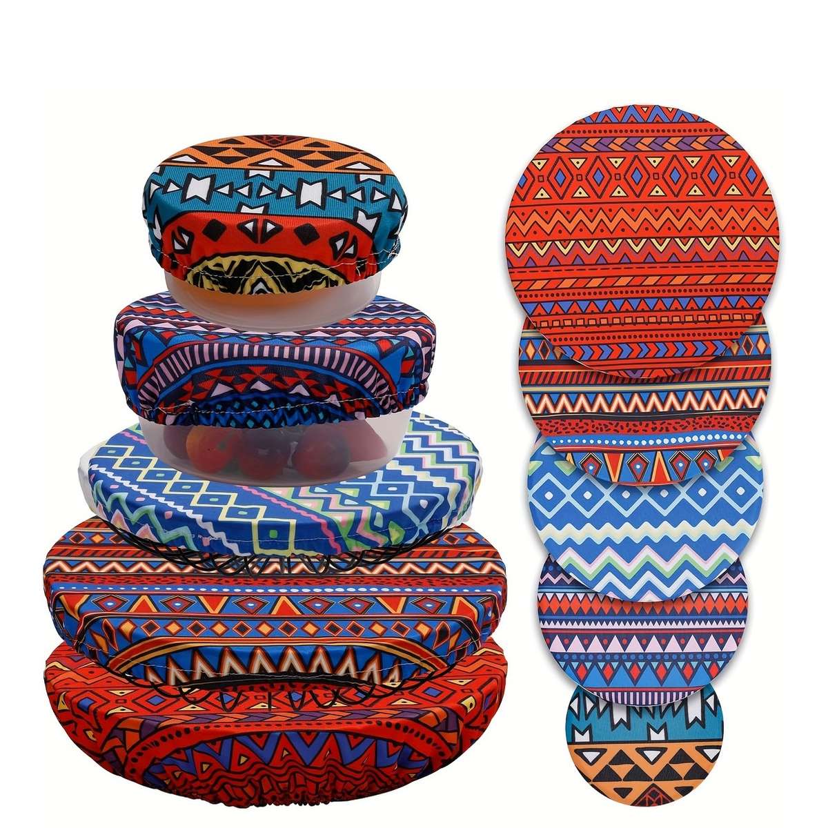 Food Cover Color Multicolor 02 Quantity 5 Pieces 5 Size