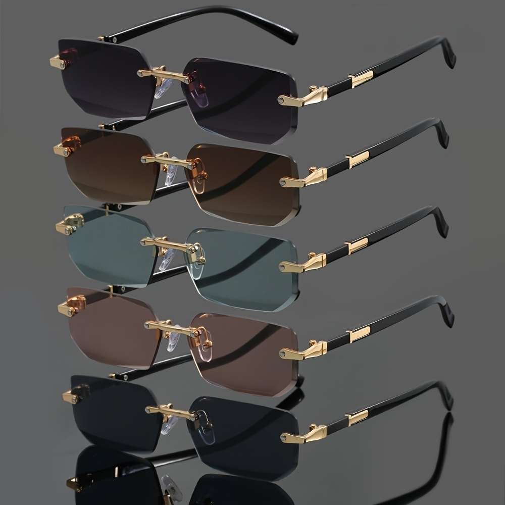 Mens Glasses Color Double Gray Add Tea Add Black Add Green Add Blue