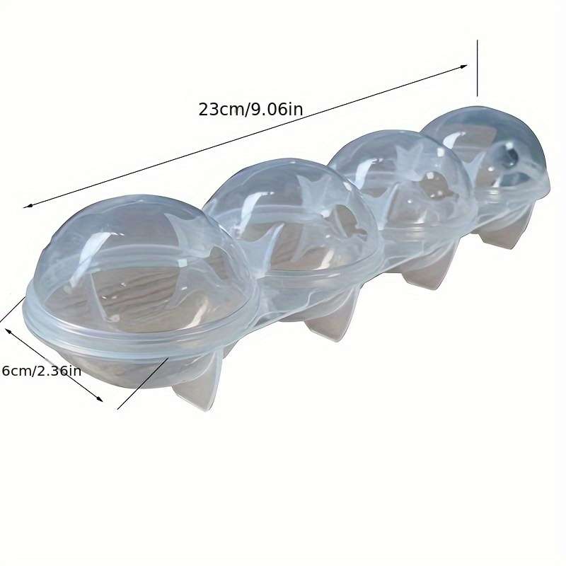 Crystalclear Foodgrade Stackable Easyrelease Ice Ball Maker Mold For Home Bar