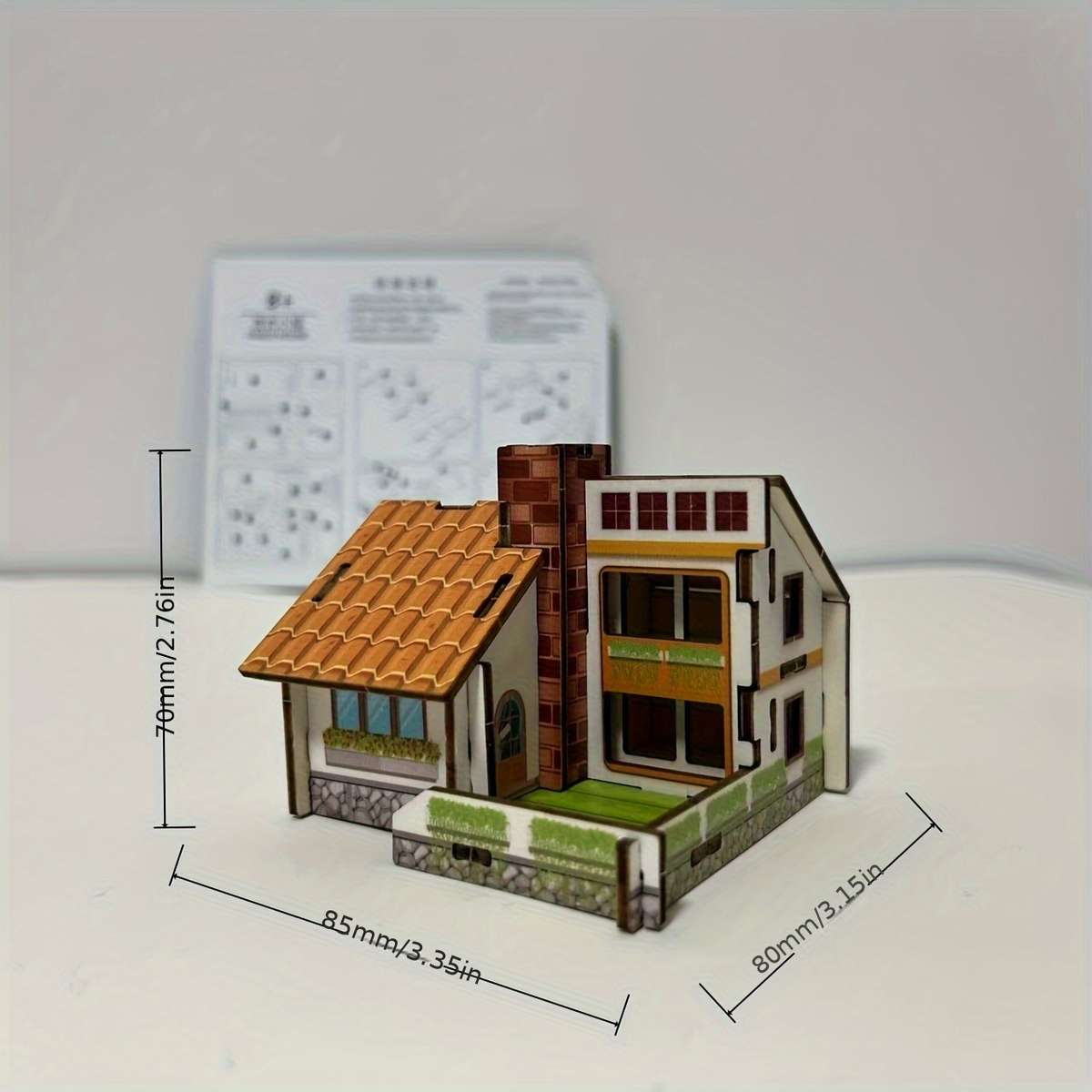 Building Toy Architectural Model Toy Set Quantity 3