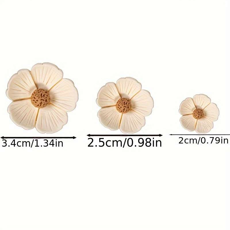 Car Interior Decor Style Five Petal Beige 3 Piece Scented Sheet