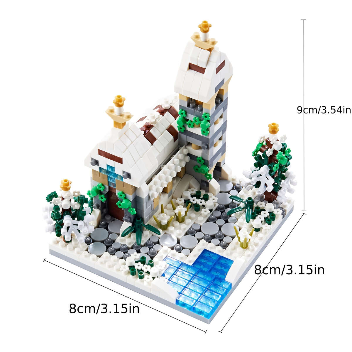 Building Toy Architectural Model Toy Set Items Harbor Cottage  Summer