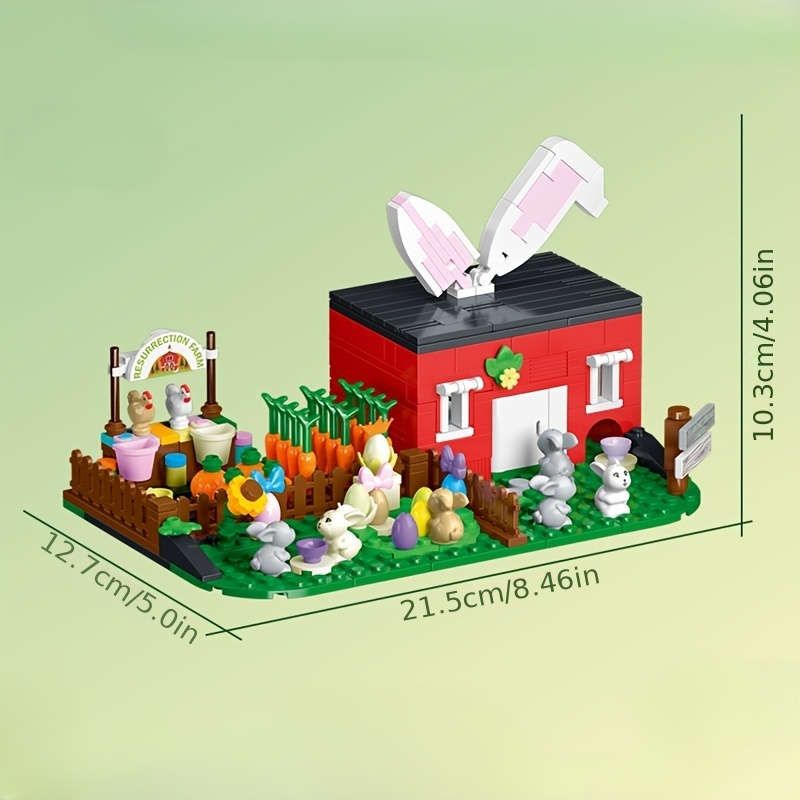 3D Building Model Puzzle Set Applicable People Colorful Package