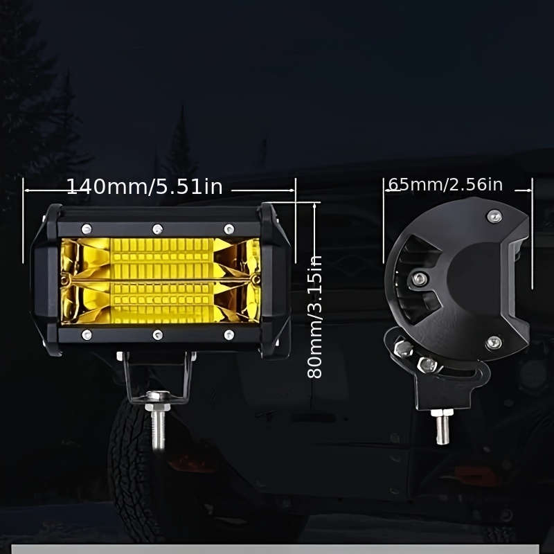 Car Lights Items 12.7 Cm 72W White Light