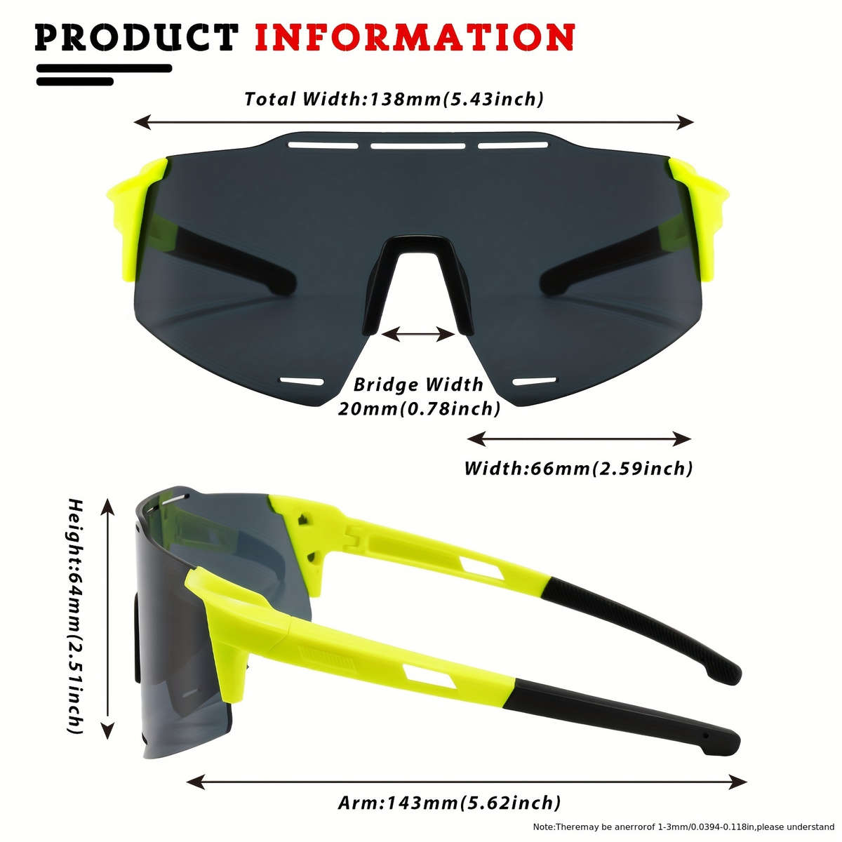 Cycling Glasses Model C5