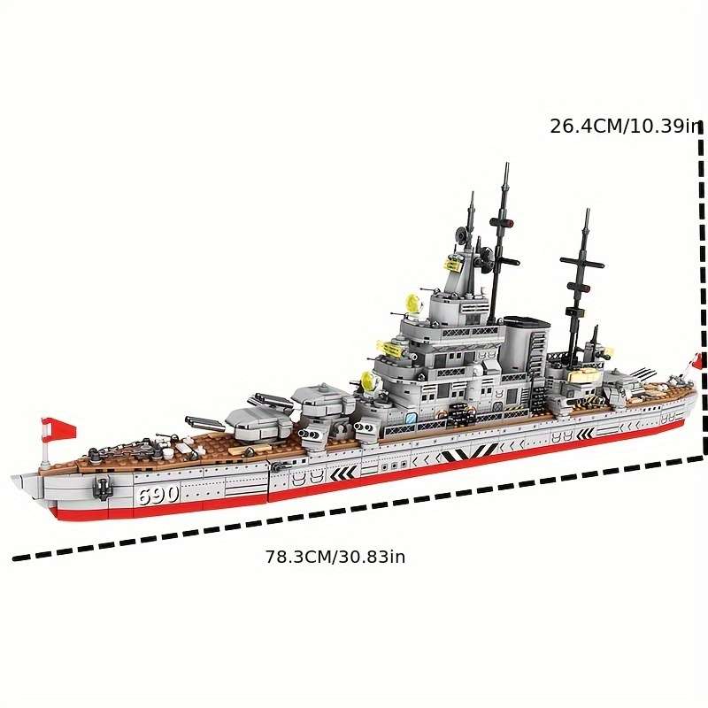 3D Jigsaw Puzzle Model Ship Style 1420Pcs Warship Model