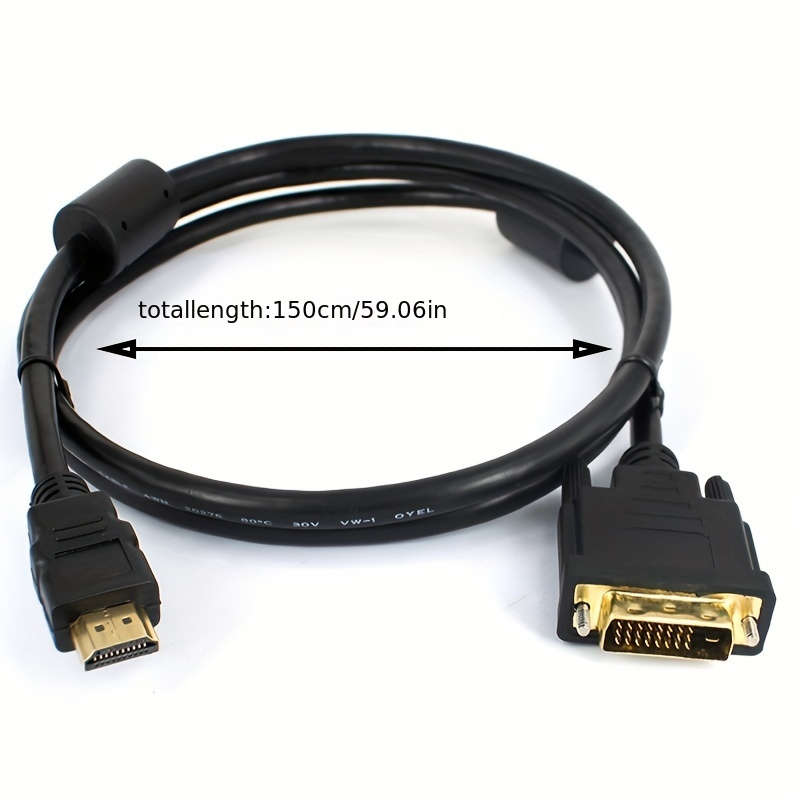 1-Pack Hd Dvi To Hdtv Cable