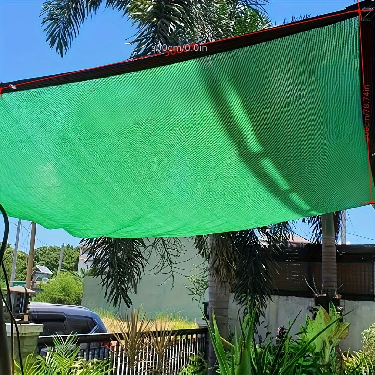 Shade Net Color Light Green Size2Mi*5Mi200.0Cm*5.0Meter