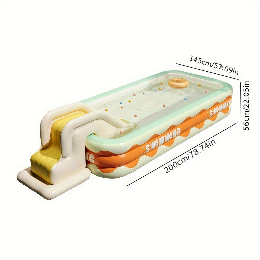 Swimming Pool Model 3 Meters 3 Layers Plus Slide