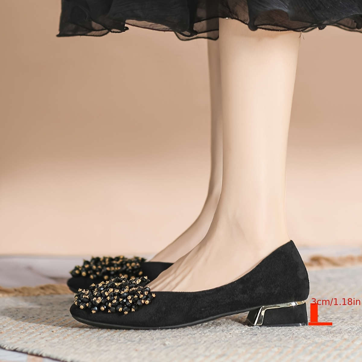 Women S High Heels Color Black Sizeuk 3