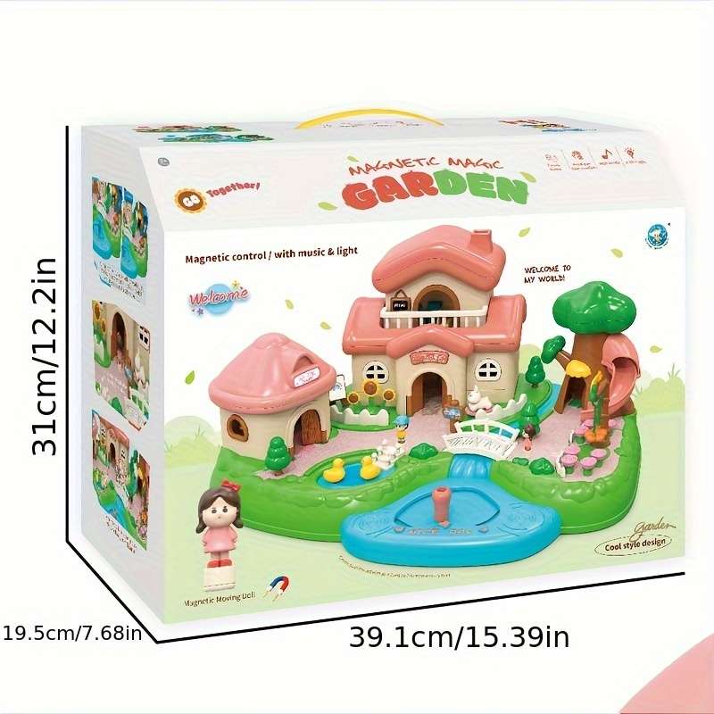 Building Toy Architectural Model Toy Set Color Green