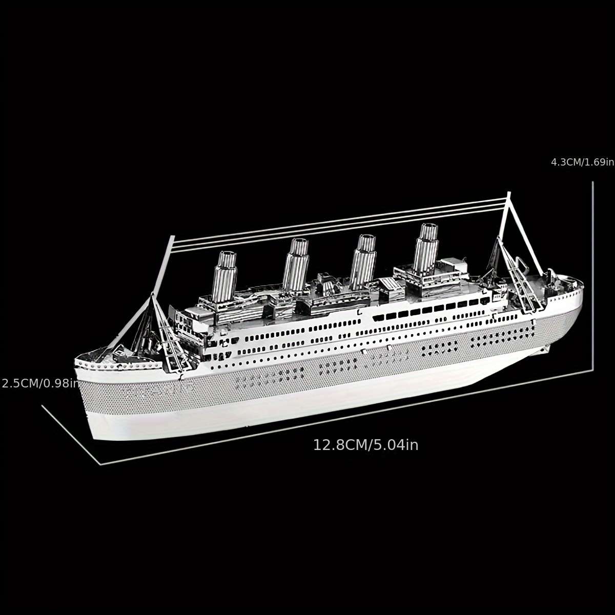 3D Jigsaw Puzzle Model Ship Style Chuan