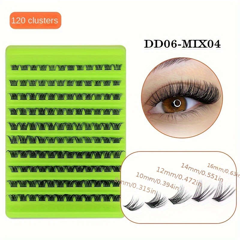 False Eyelashes Quantity 10 Rows Of 120
