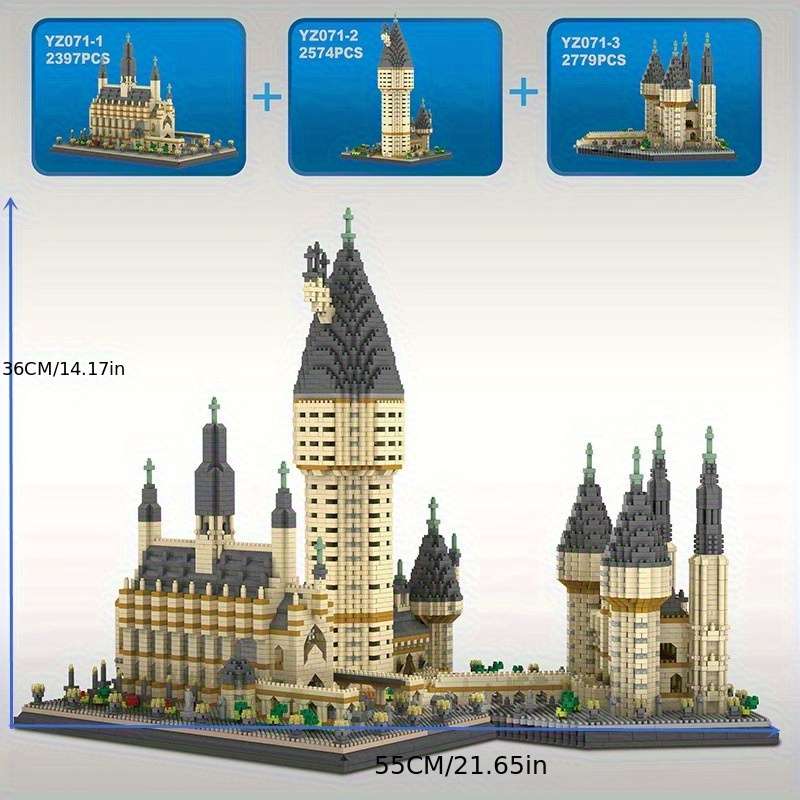 Building Toy Architectural Model Toy Set Color Magic Castle