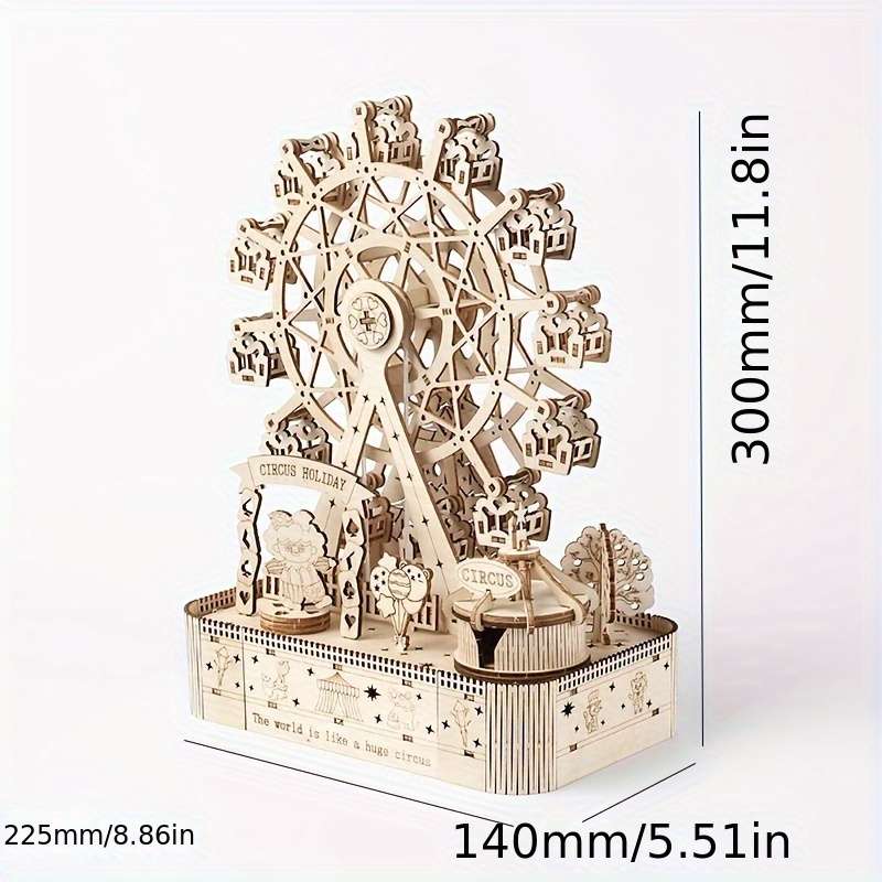 Building Toy Architectural Model Toy Set Style Circus Holiday