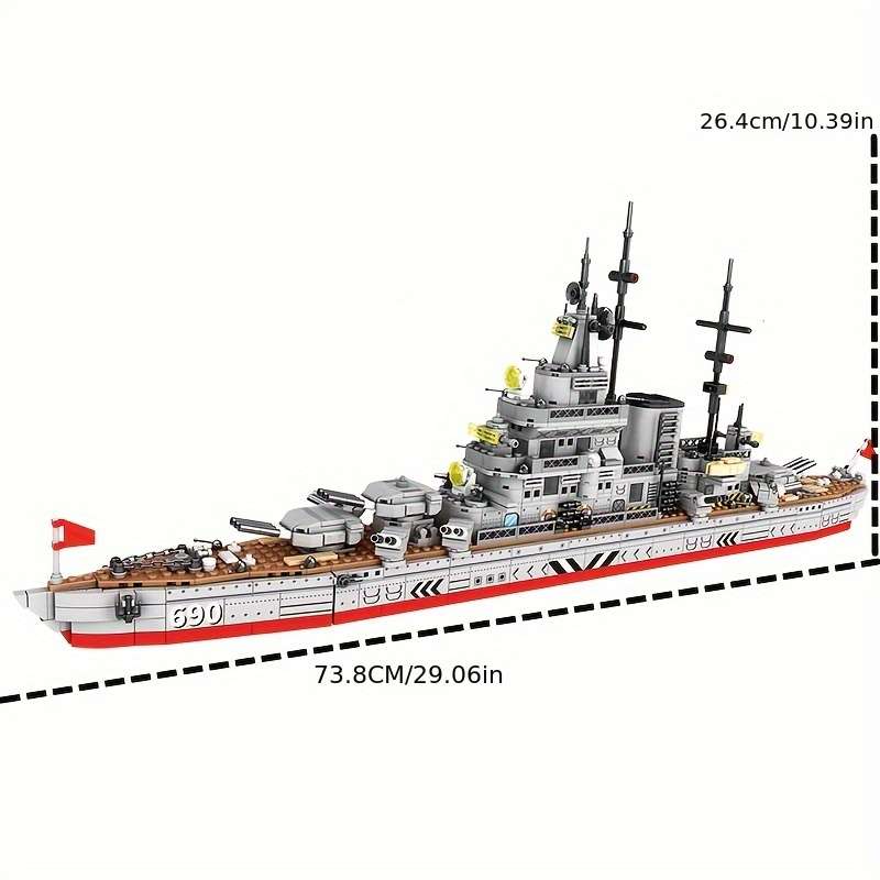 3D Jigsaw Puzzle Model Ship Style 1420Pcs Warship Model