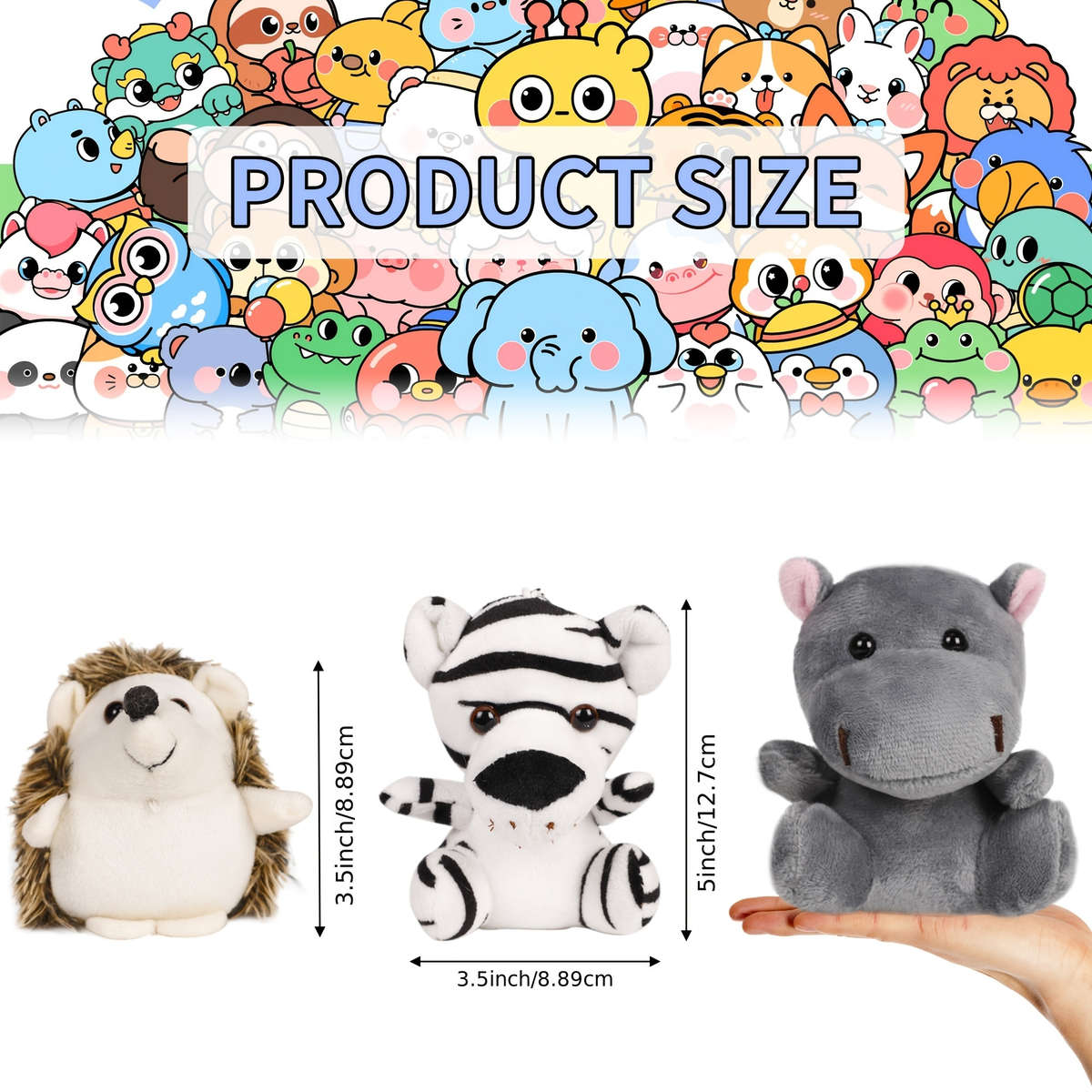 Plush Toys Style Style: 24 Pcs