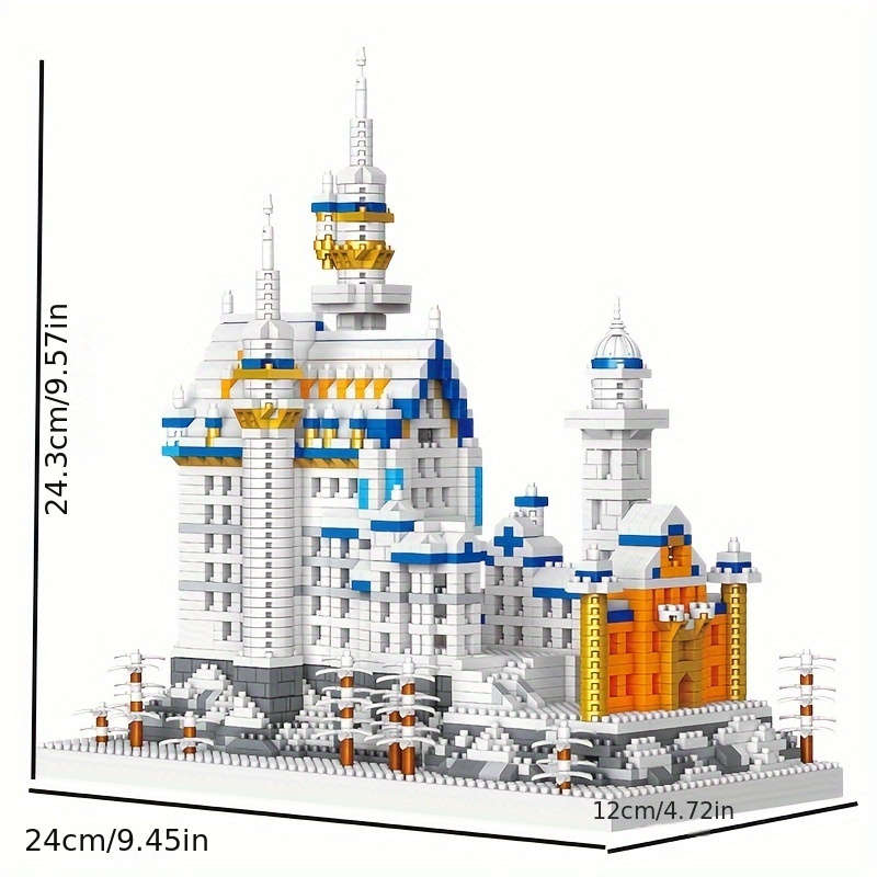 Building Toy Architectural Model Toy Set Quantity 2790Pcs