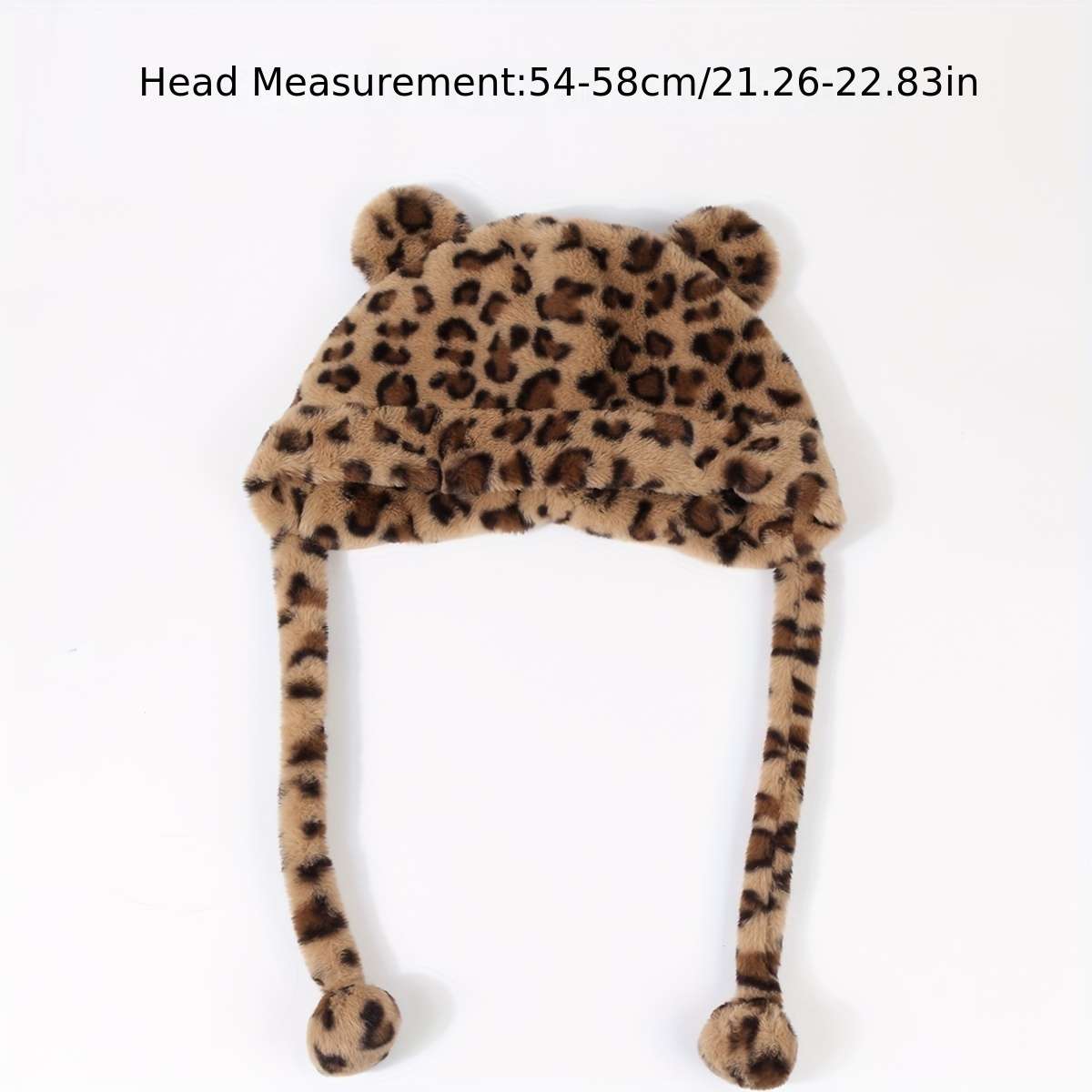 Winter Hat Color Khaki Size 54 58Cm