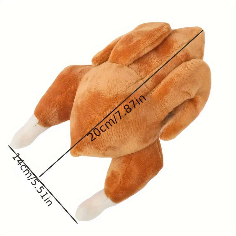 Plush Toyss color Roast Chicken