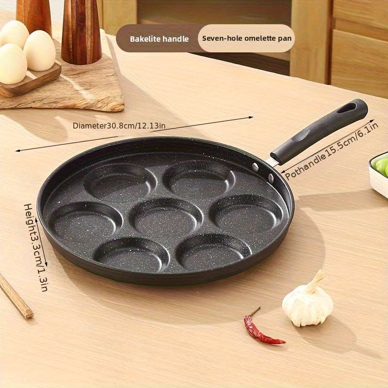 Frying Pan Color 7Compartment Frying Pan