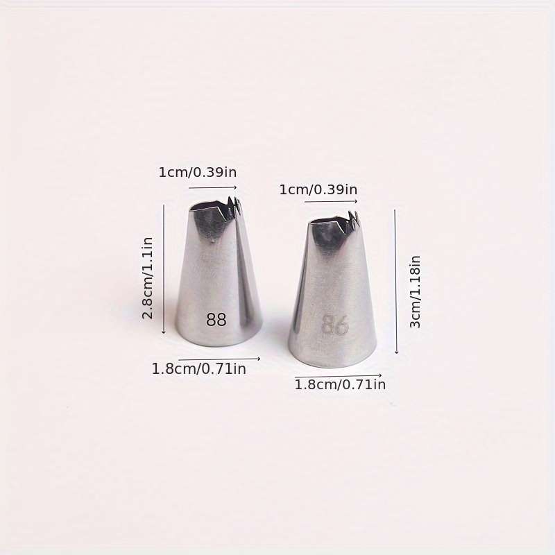 Piping Nozzle Quantity 2Pcs