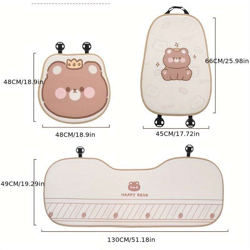 Car Seat Cushion 7Pc 5 Seats In The Car
