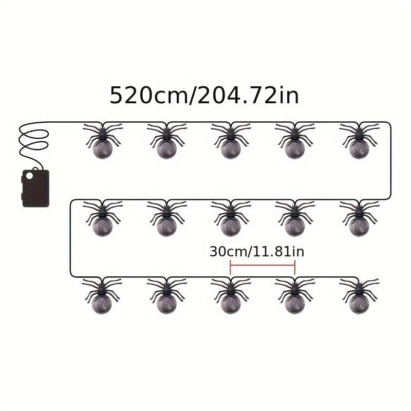 Halloween Decorations Color Purple Light 5.2M 15 Leds