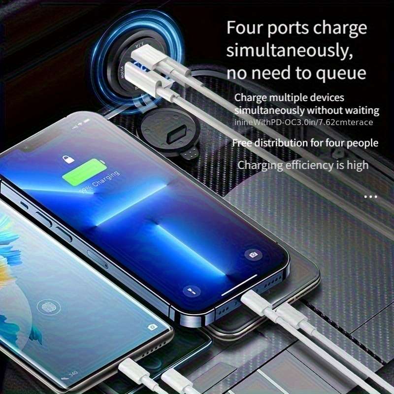 Charger Color Wgs Mt04 2U2C Hei
