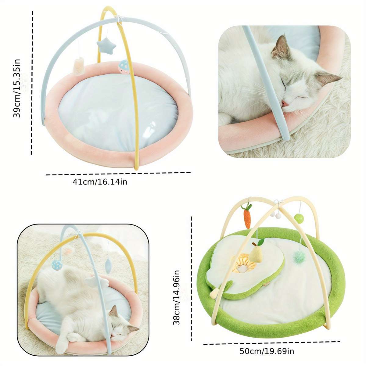 Pet Supplies Color Blue Pink 41 X 39Cm