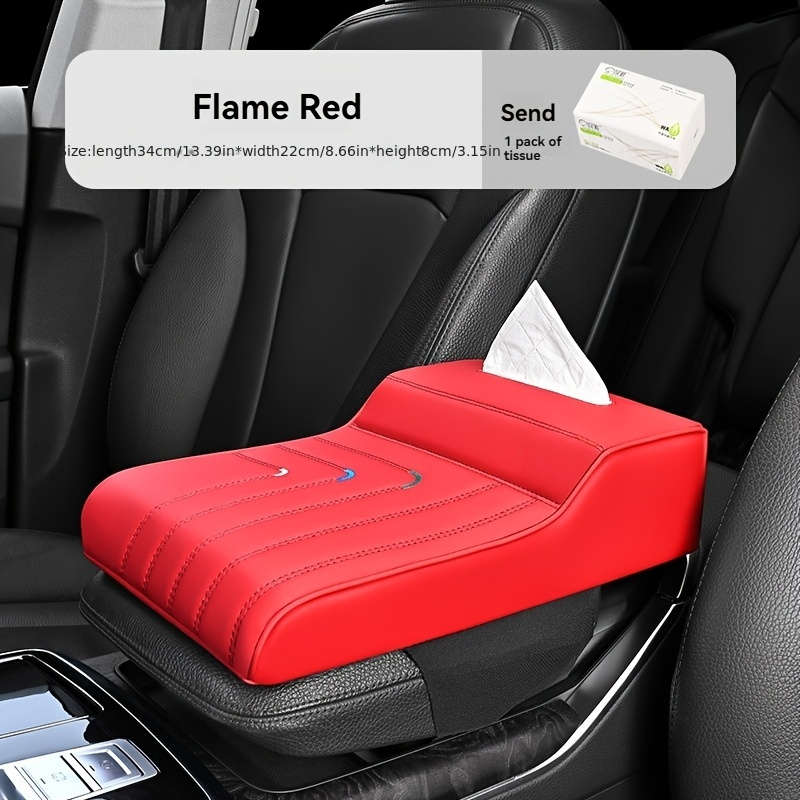 Car Tissue Box Color Bright Red